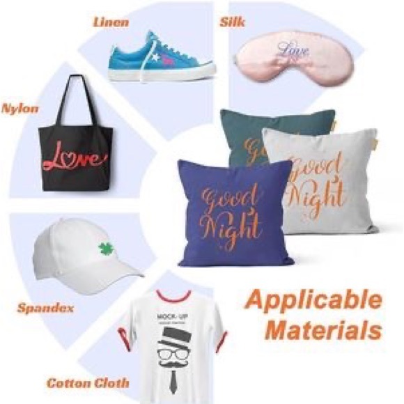 Premium PU Heat Transfer Vinyl (HTV) for T-Shirts 12"x10" 16 Assorted Sheets - Picture 7 of 7